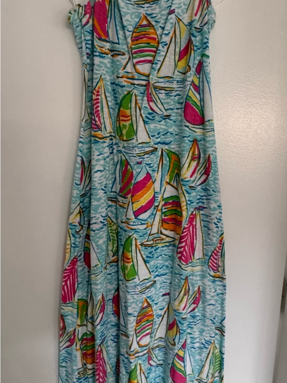 Lilly Pulitzer You Gotta Regatta Maxi Dress XS